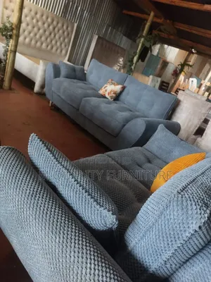 Bubble Fabric Sofa Set