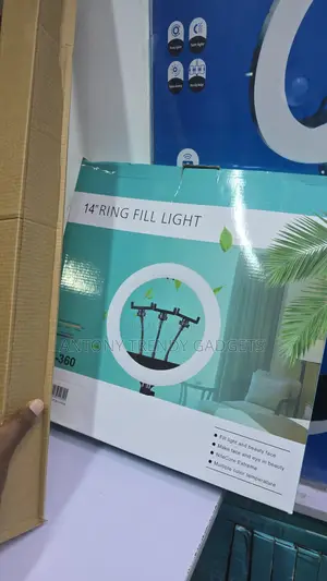 Qx-360 Led Ring Light With Phone Holder Adjustable Stand