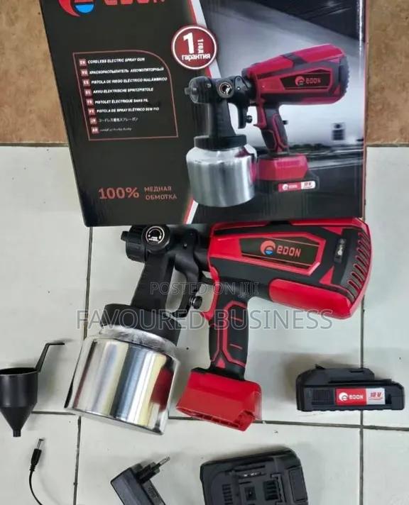 Heavy Duty Edon 18v Cordless Spray Gun/ High Value Spray Gun - main view