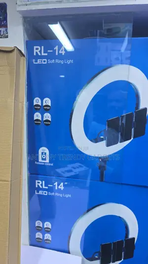 Rl-14 Led Soft Ringlight, 14 Inch Led Ring Light Kit With Tripod Stand
