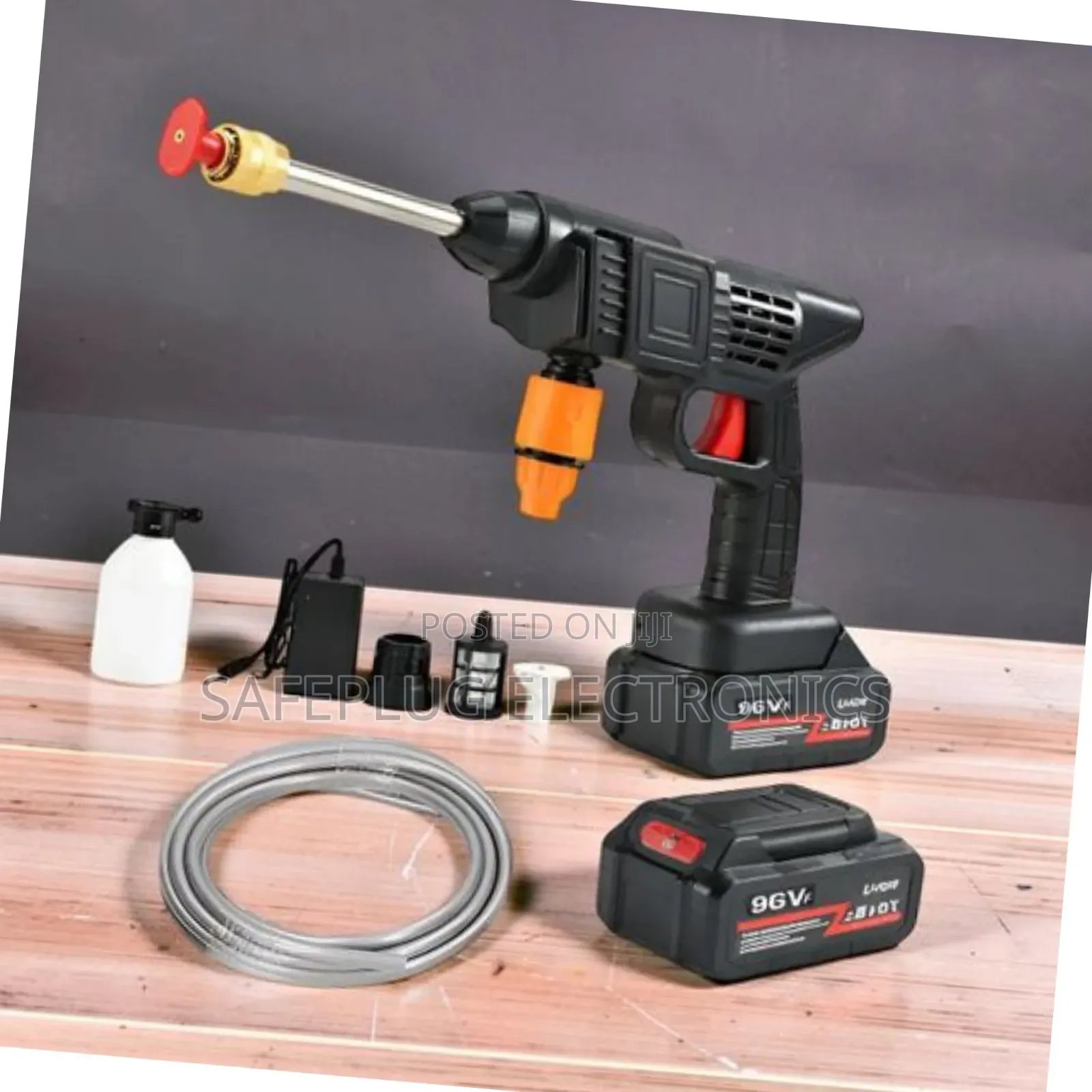 Car Washing Easy With the 96v Pressure Washer Gun!