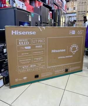 Hisense 65" U7 Pro Mini-Led Smart Frameless Tv
