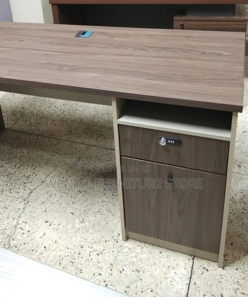 Office Desk; 1.4 Meters Executive Wooden Home Office Staff Table
