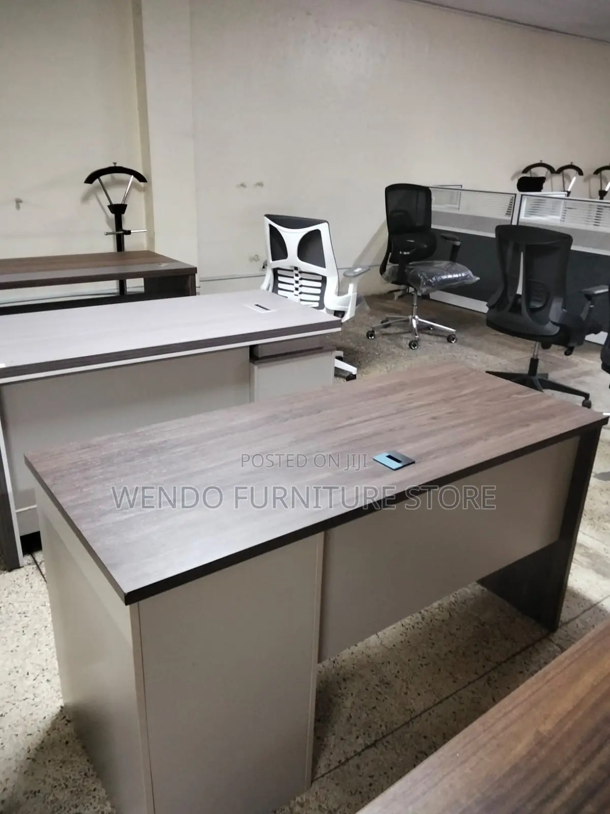Office Desk; 1.4 Meters Executive Wooden Home Office Staff Table