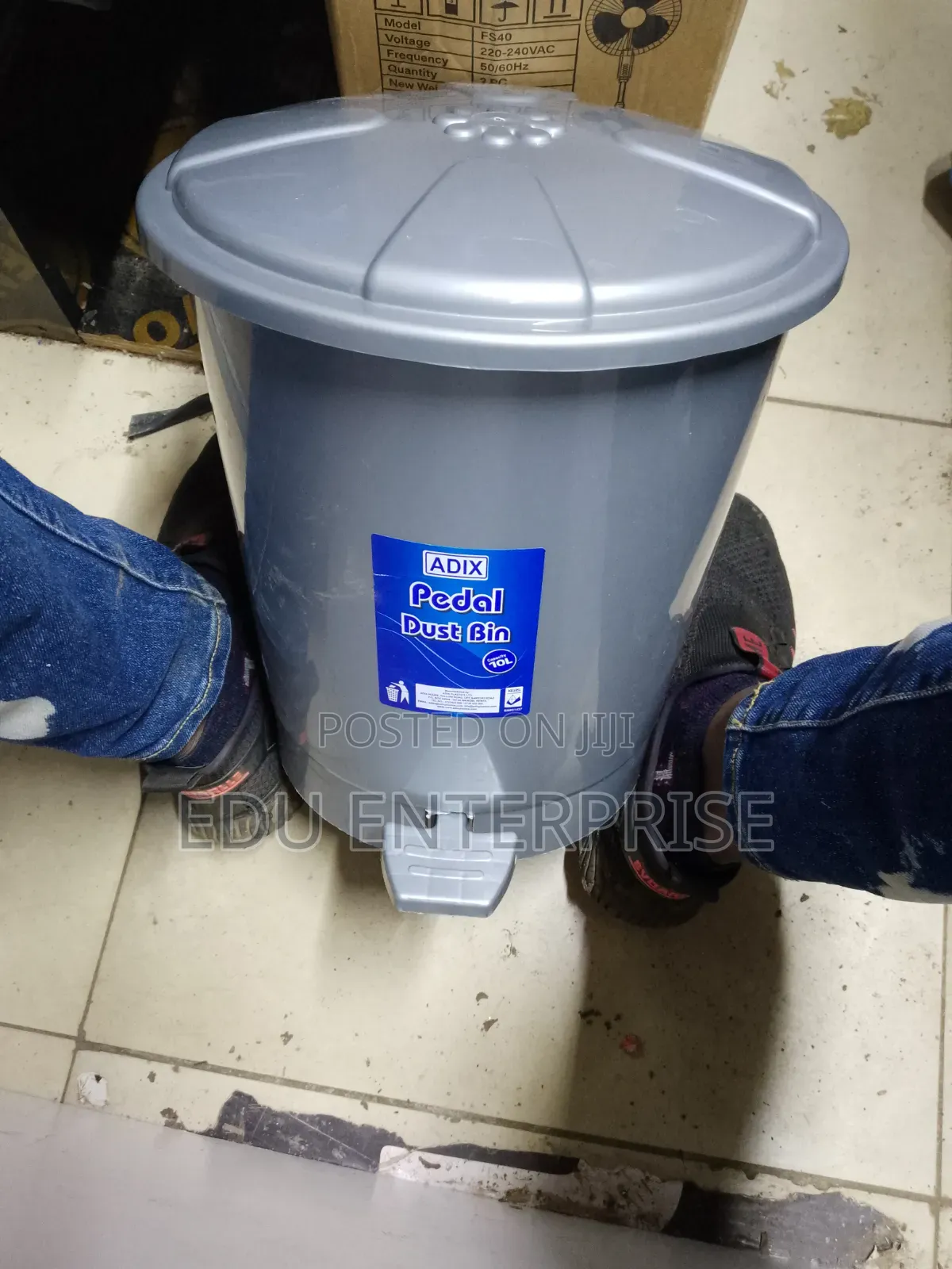 Adix Pedal Dust Bin 10litres
