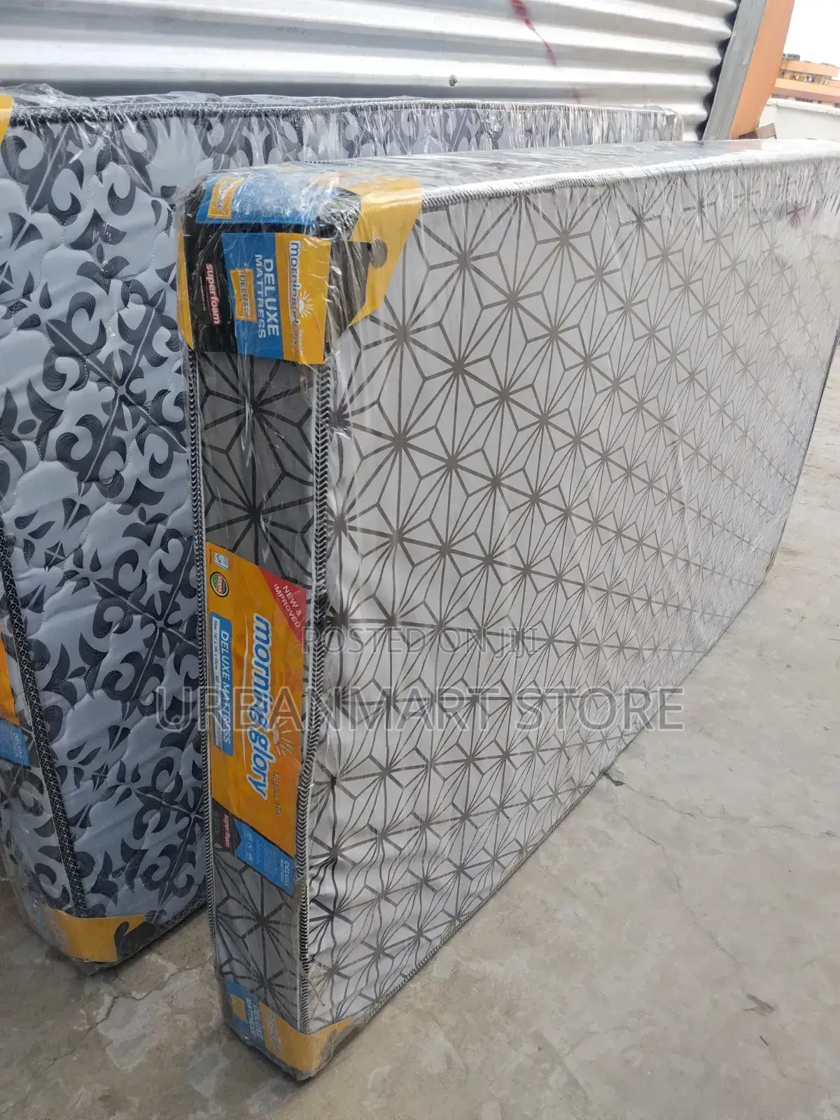 Morning Glory Plain Superfoam Mattress 3 1⁄2x6 Comfortable Sleep
