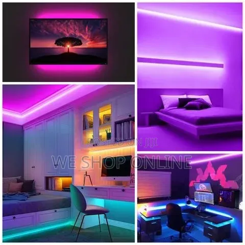 5m Led Neon Light With Remote Control,