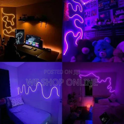 5m Led Neon Light With Remote Control,