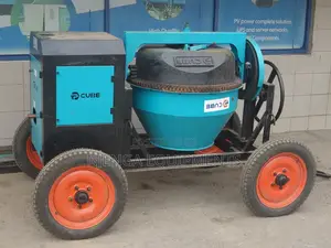 Cube Heavy Duty Concrete Mixer 500l