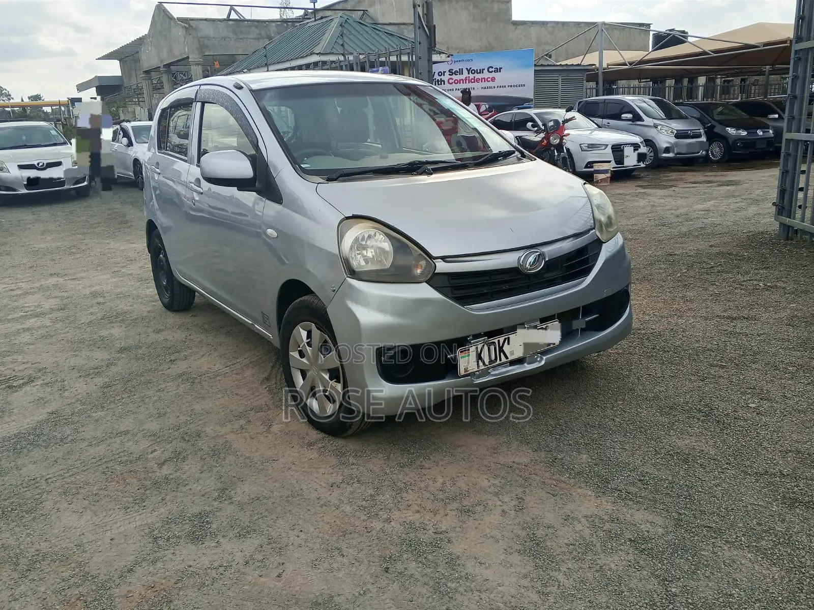 Daihatsu Mira 2015 Silver
