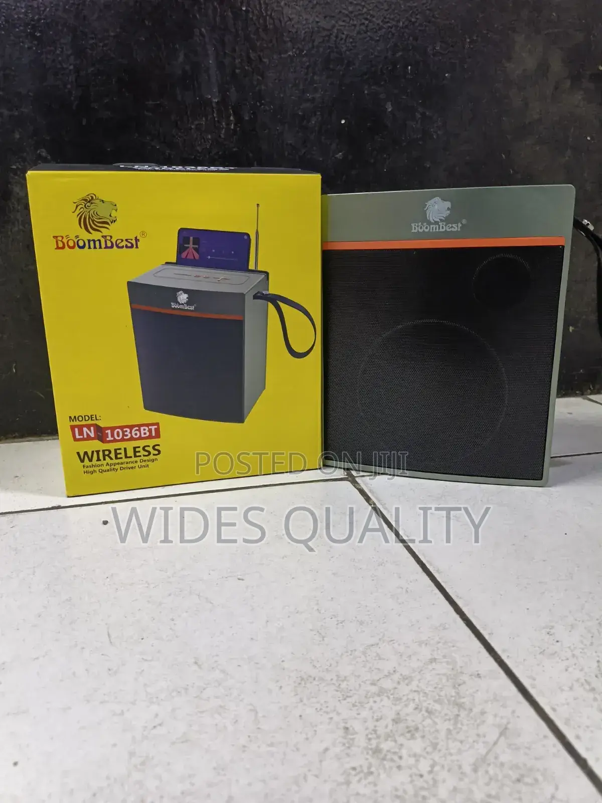 Boombest Portable Bluetooth Speaker.