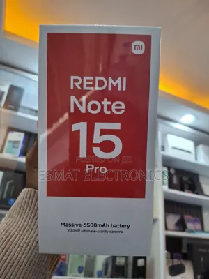 New Xiaomi Redmi Note 15 Pro 512 GB Black