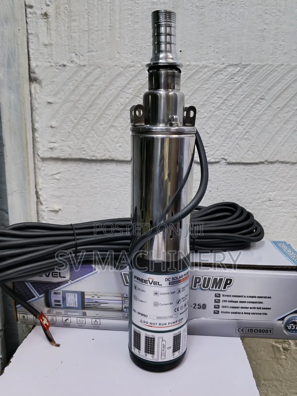 Heavy Duty Freevel Submersible Solar Water Pump