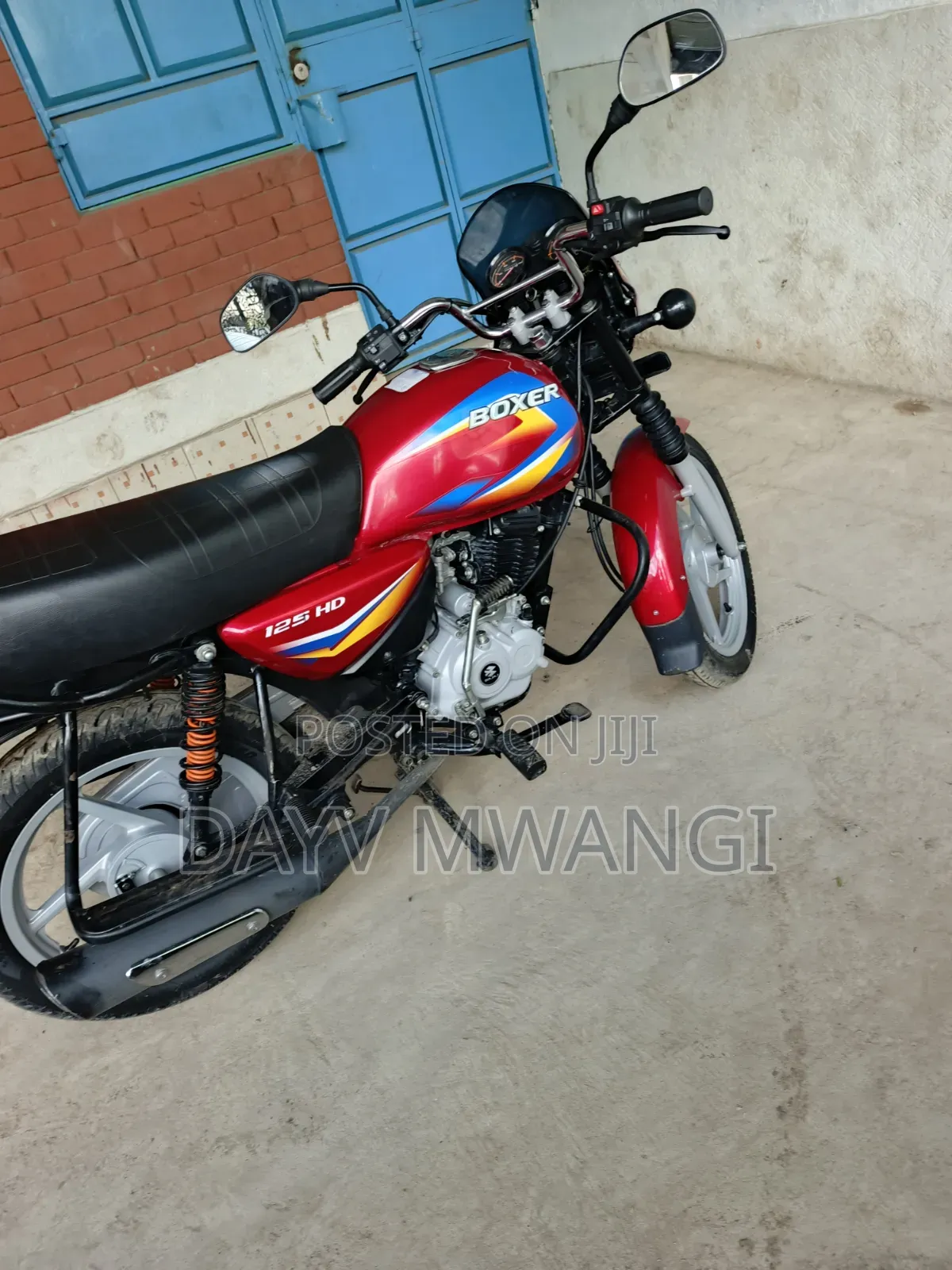 Bajaj Boxer 125 2025 Red