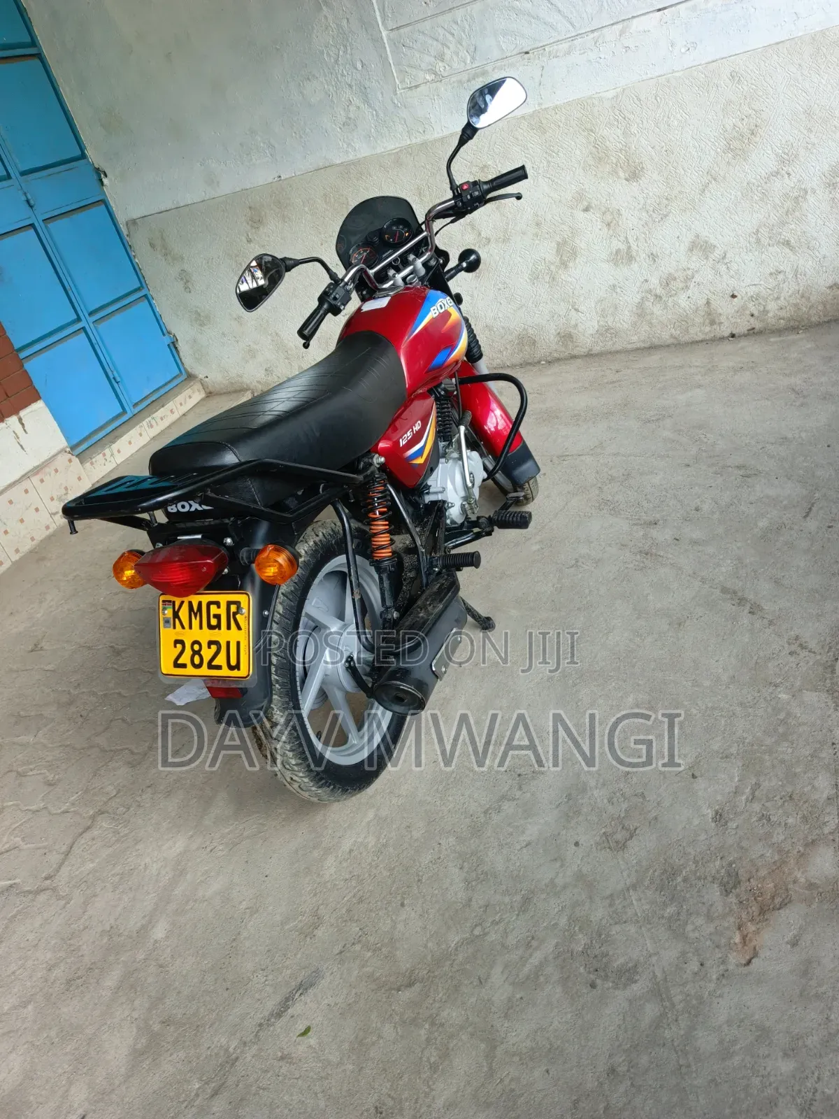 Bajaj Boxer 125 2025 Red