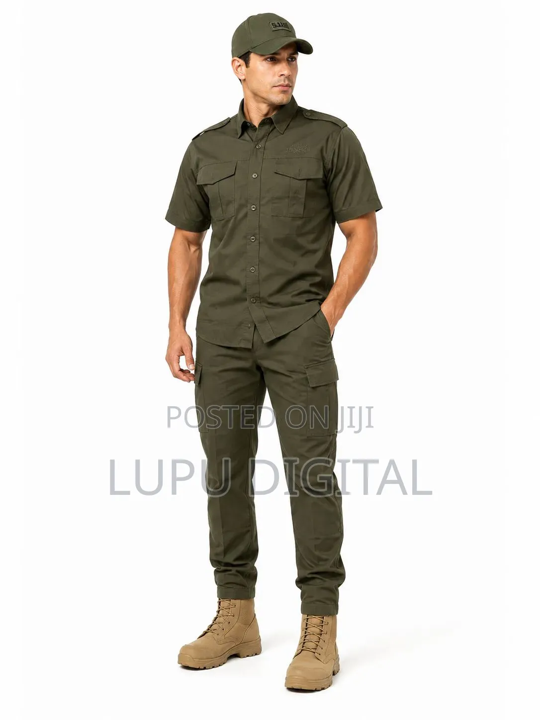 Casual Camouflage G2 Chinese Collar