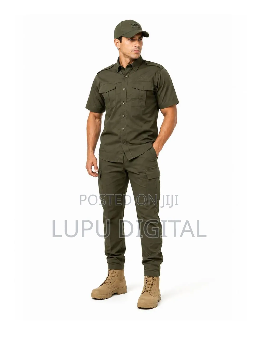 Casual Camouflage G2 Chinese Collar