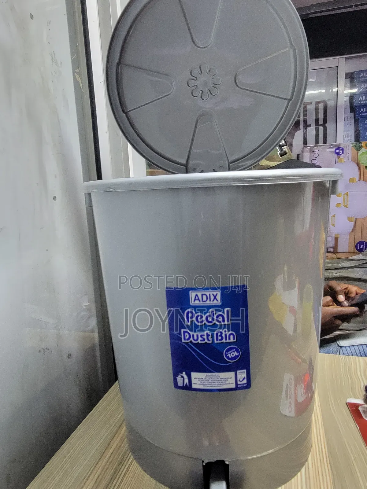 Pedal Dust Bin Adix 10litres