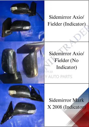 Toyota Axiom/ Fielder / Mark X Side Mirrors