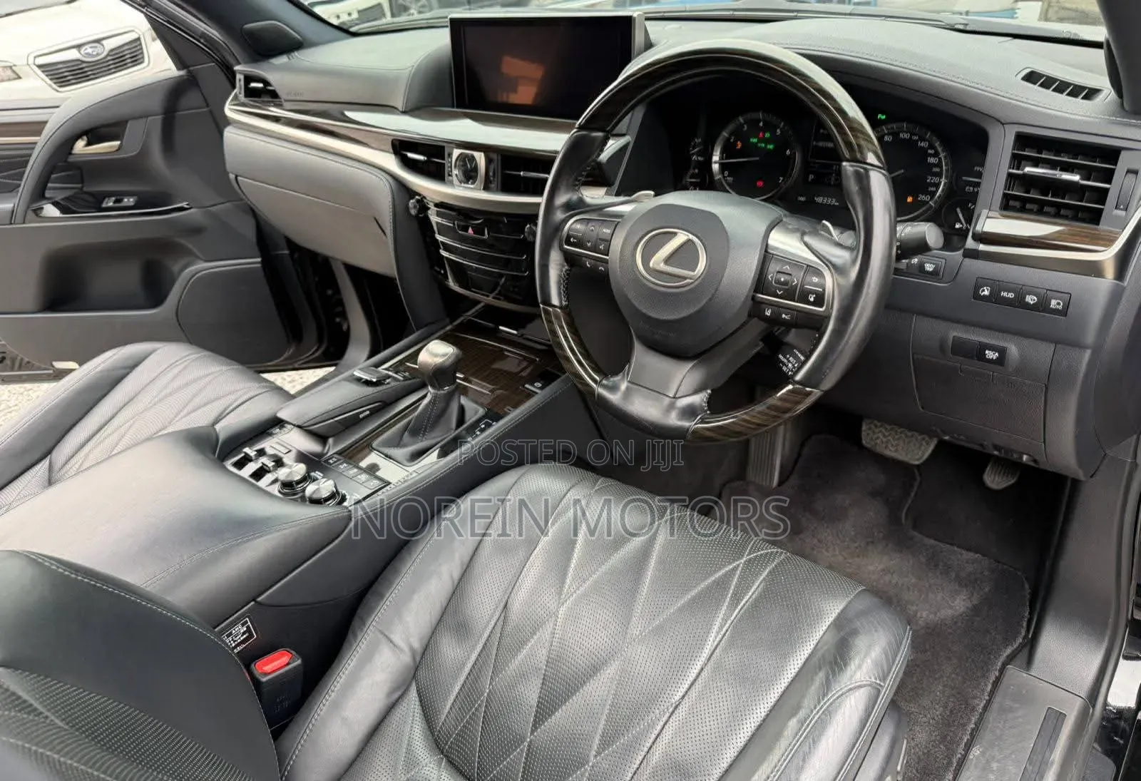 Lexus LX 2019 Matt Black