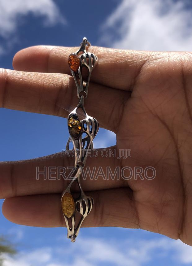 S925 Sterling Silver ,Amber Charmed