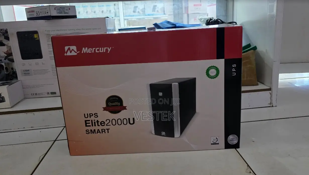 Mercury Elite 2000u Ups 2000va – High Capacity Power Backup System