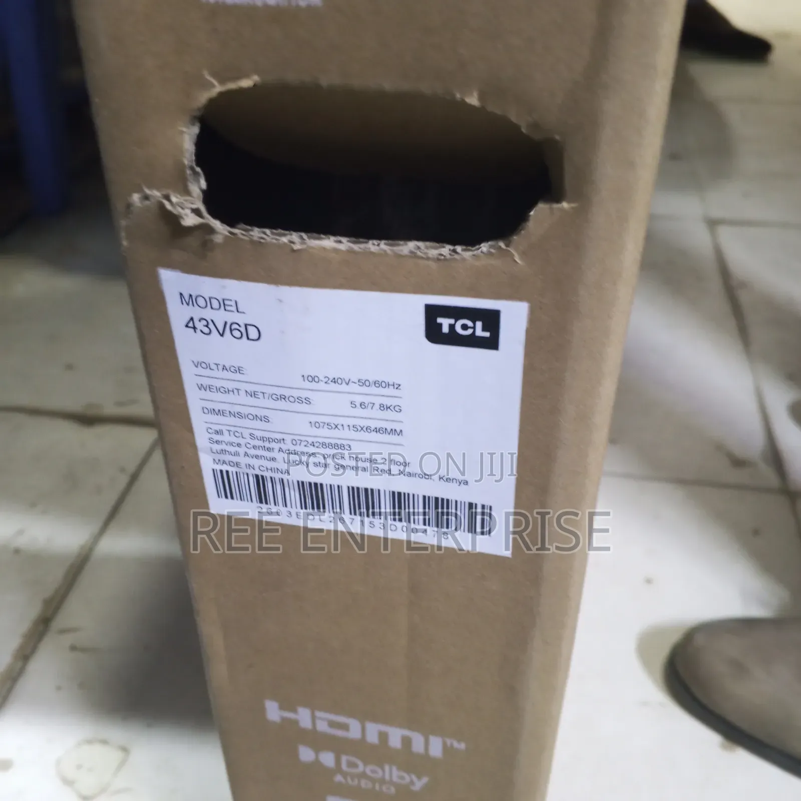 TCL 43 Smart Tv V6d