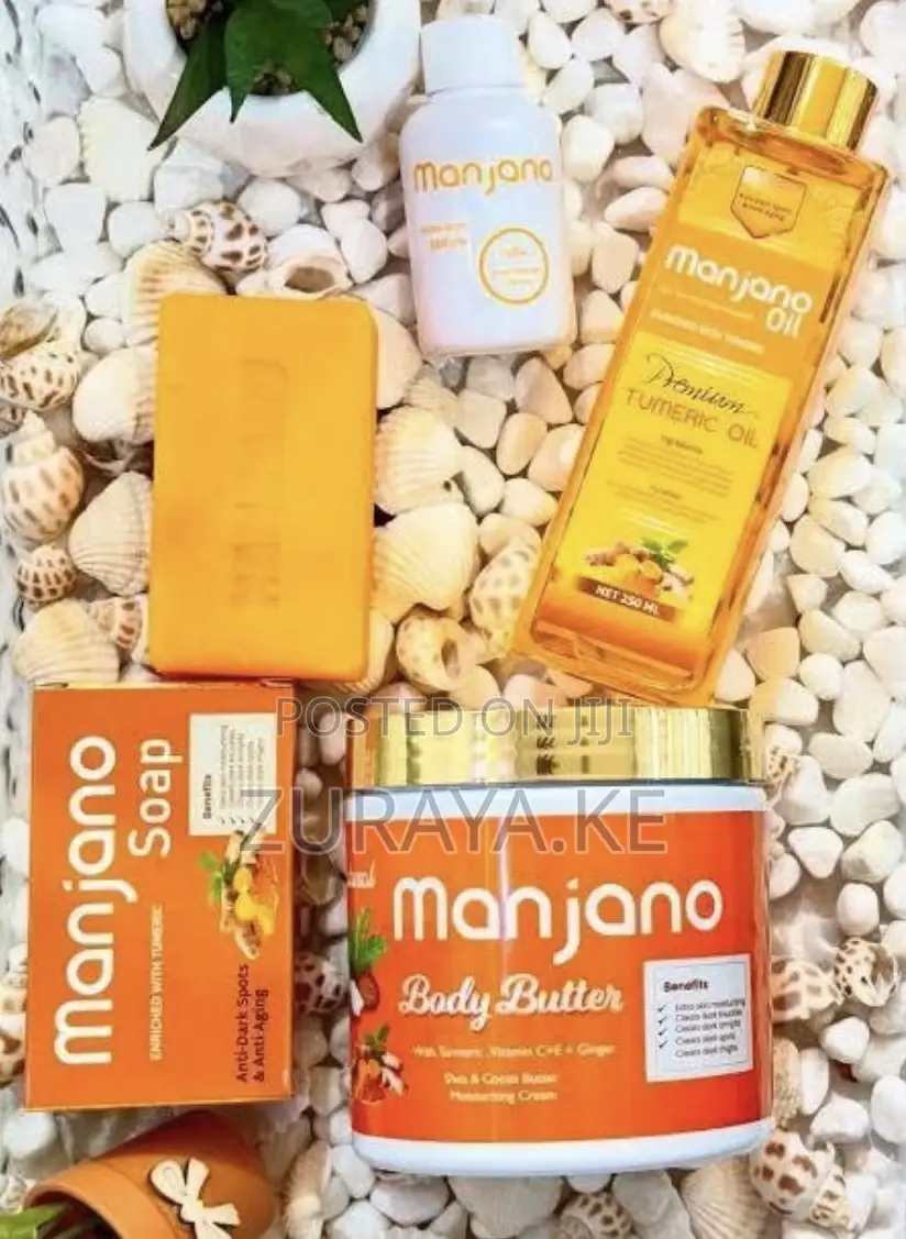 Manjano Set (Body Butter, Soap, Serum Oil)