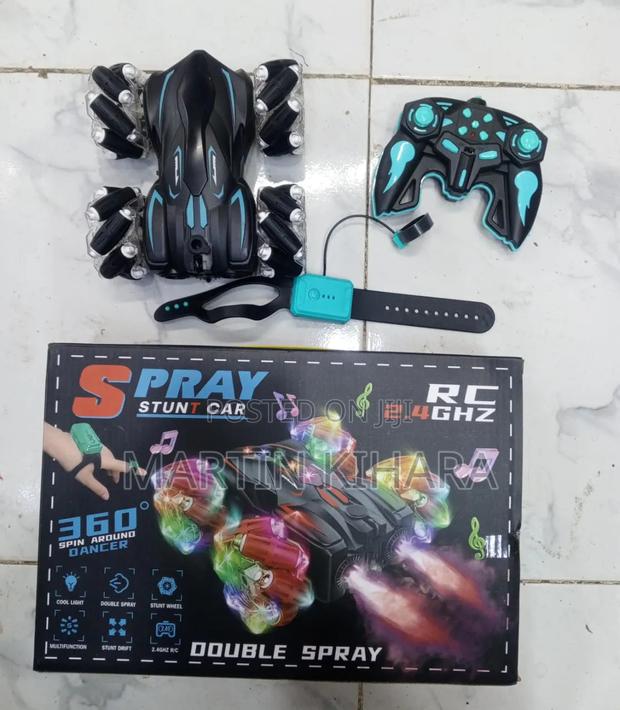 Stunt Smoke Car With Dual Control
