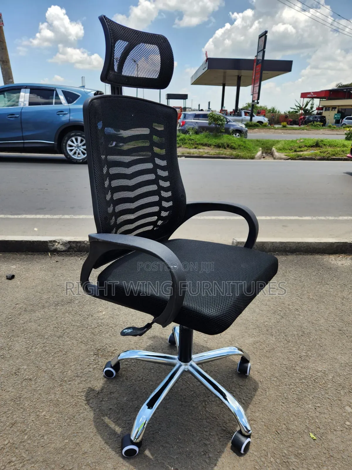 Secretarial Mesh Premium Backrest Office Chair