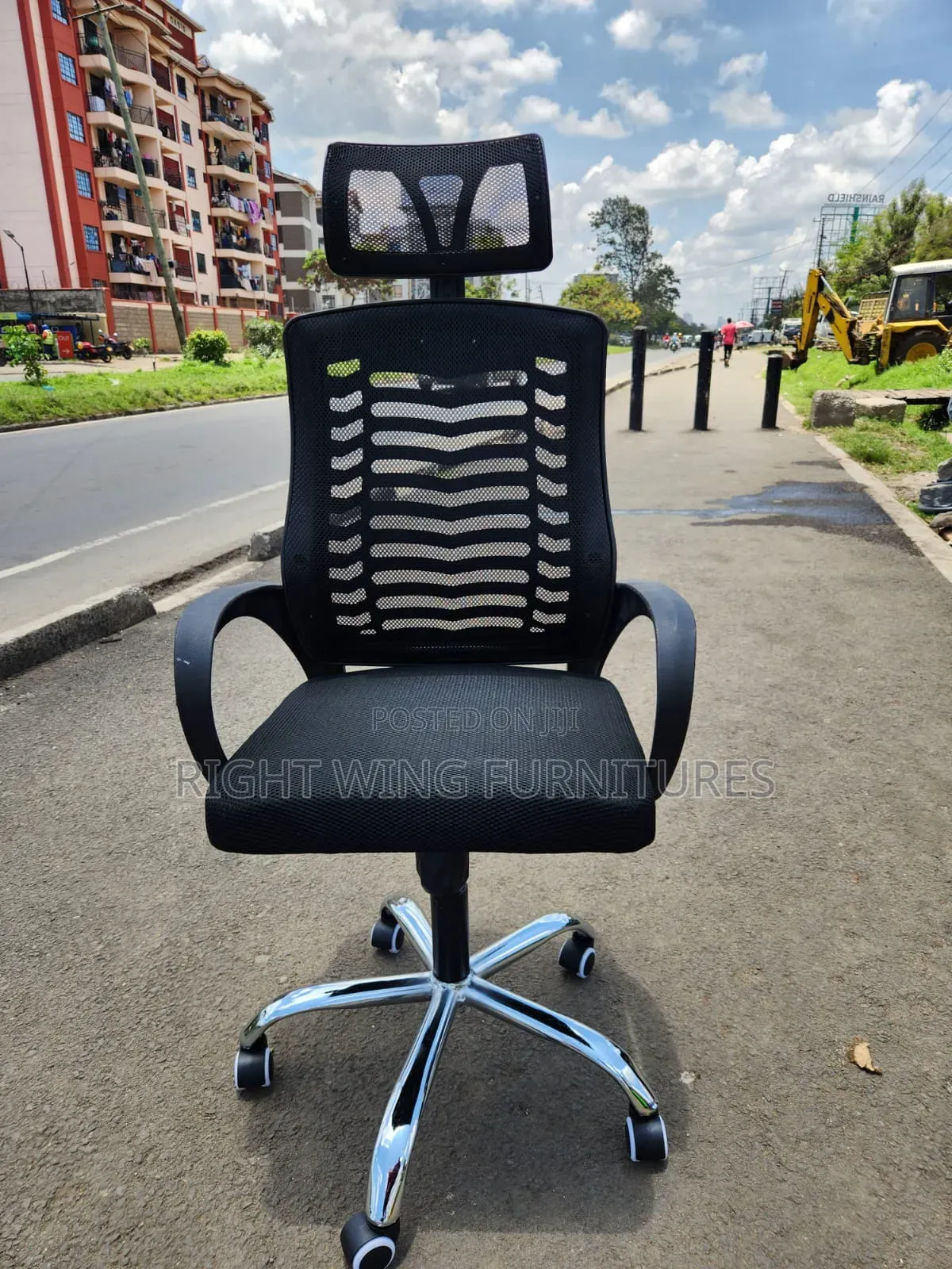 Secretarial Mesh Premium Backrest Office Chair