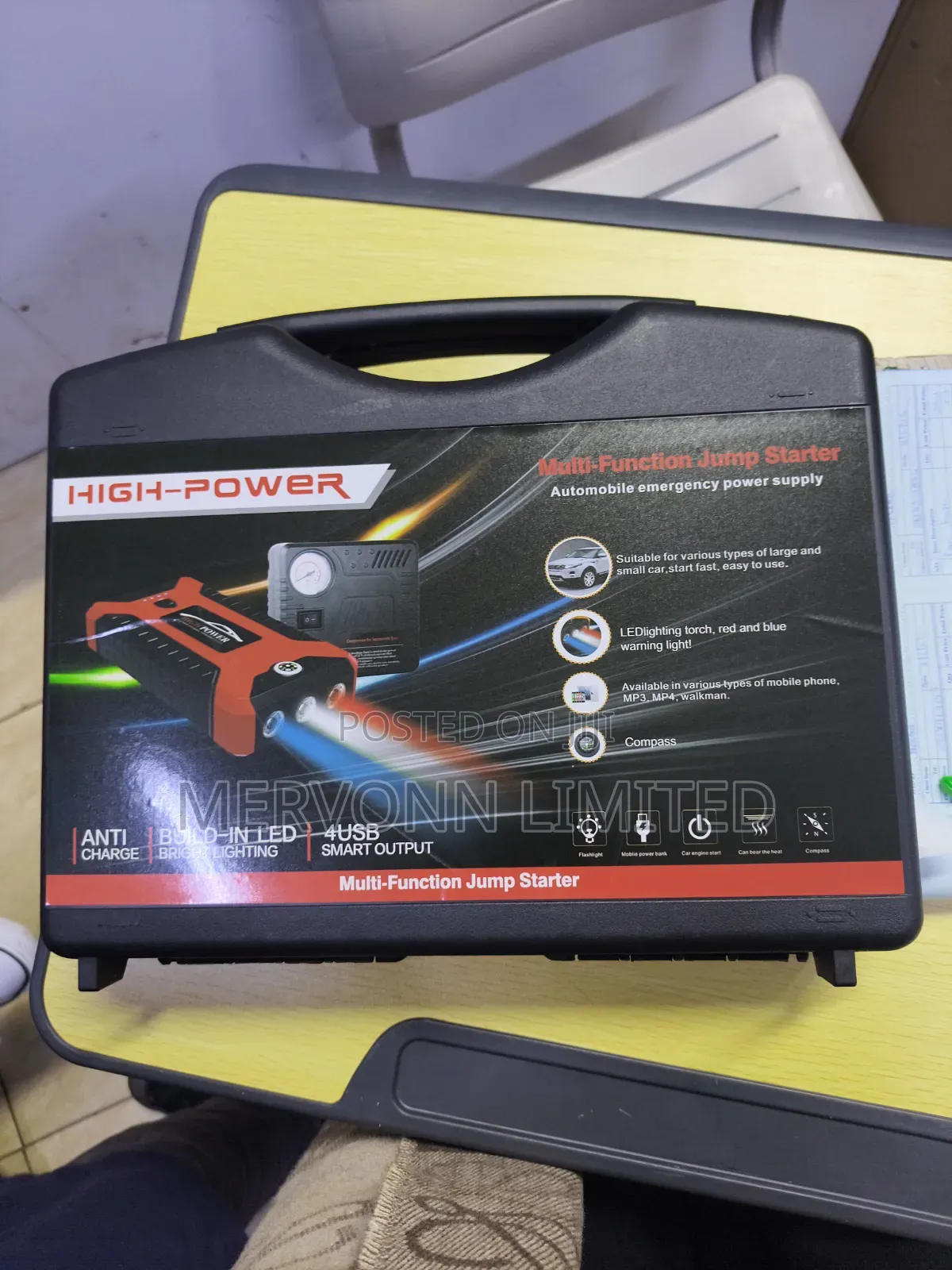 High Power Car Jumpstarter