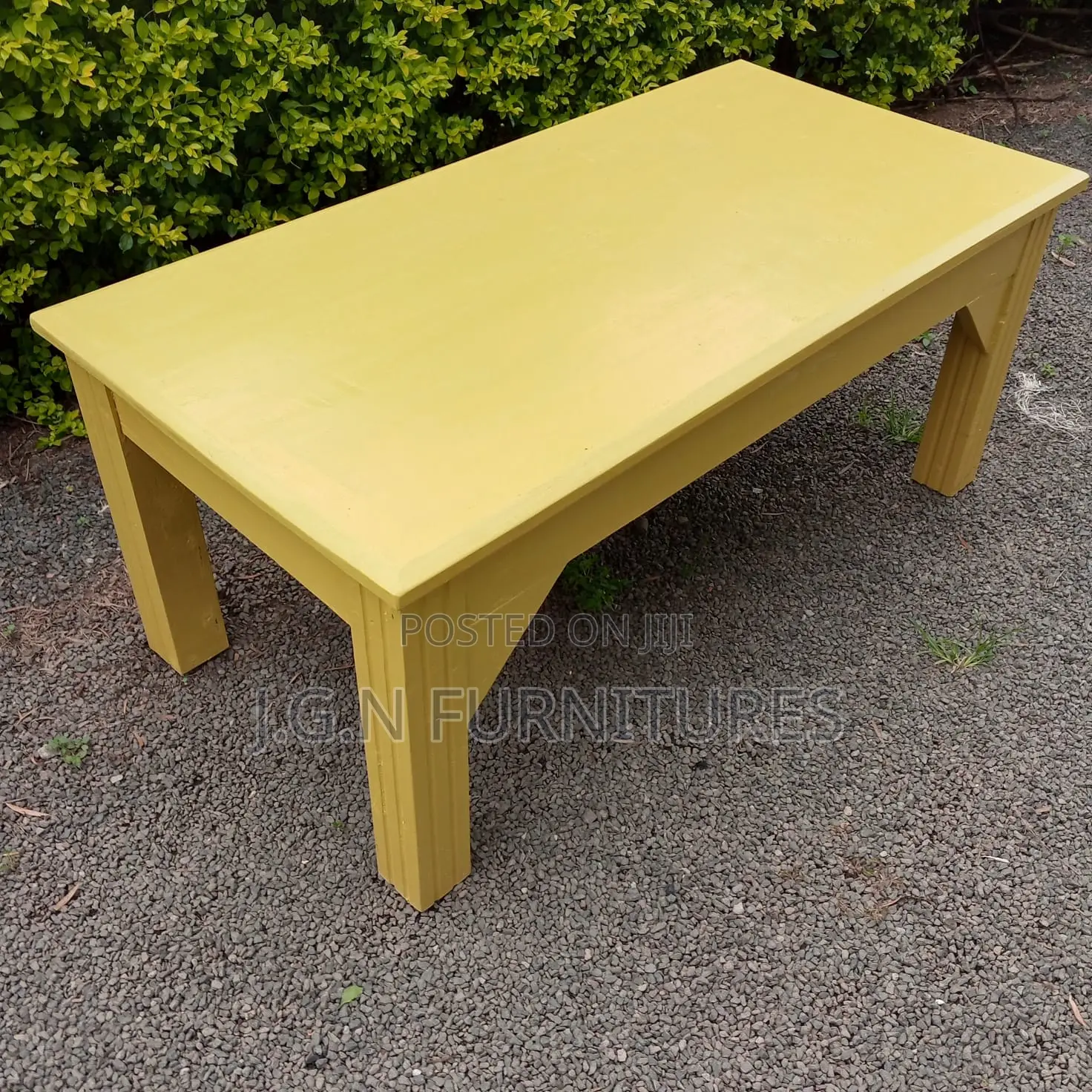 Yellow Coffee Table