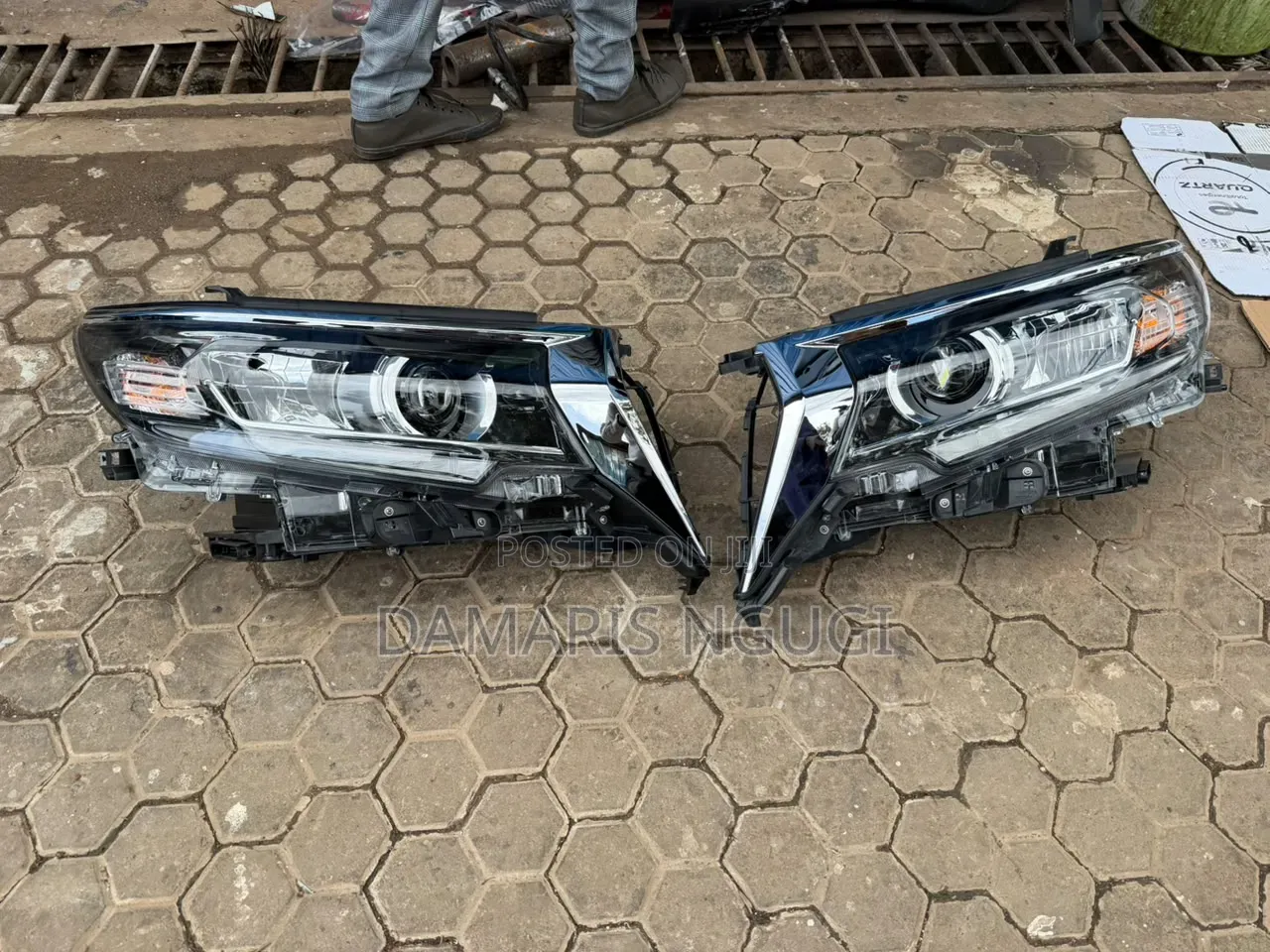 Prado 165 Headlights 2017-2019 "J"