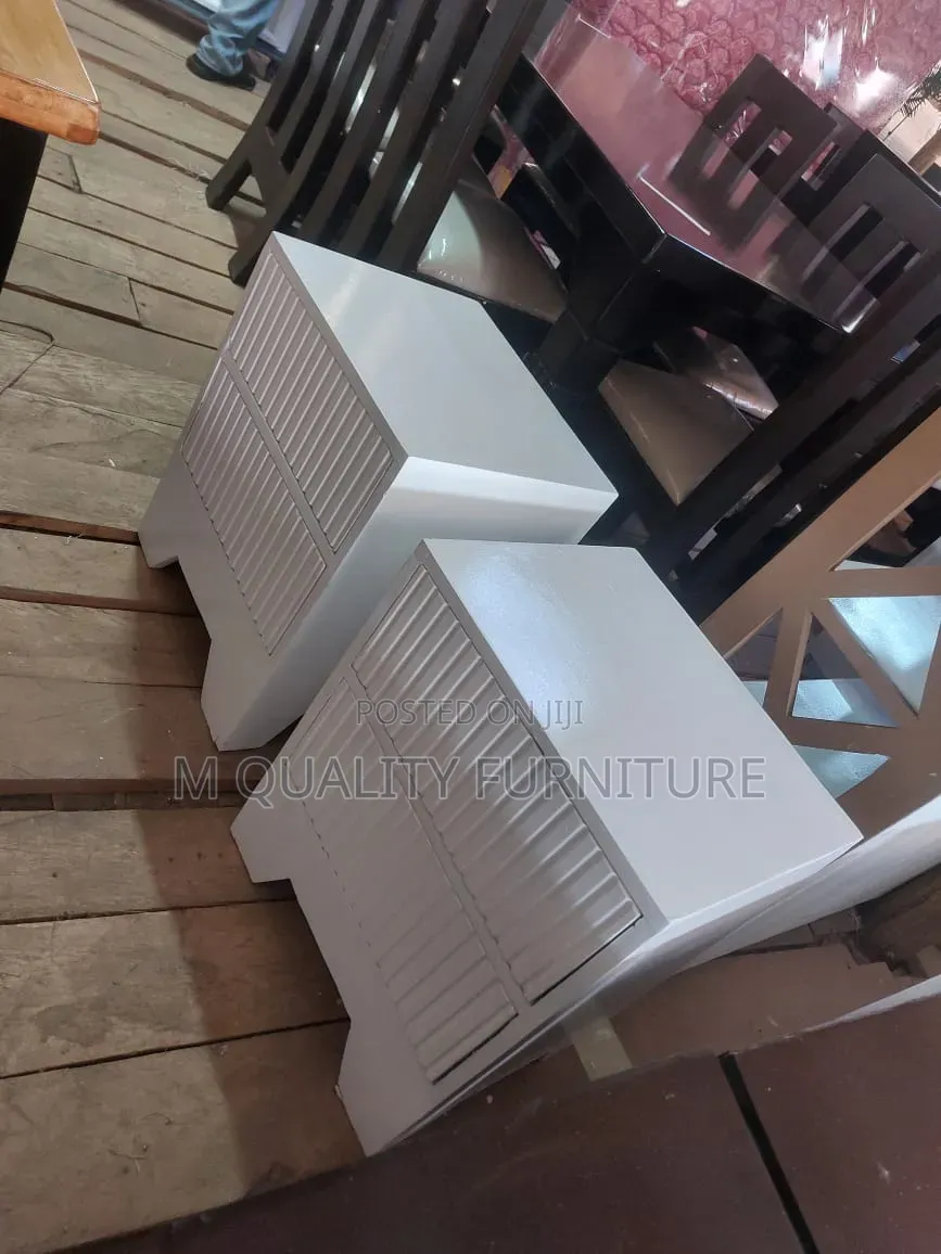 White Poshy Side Tables