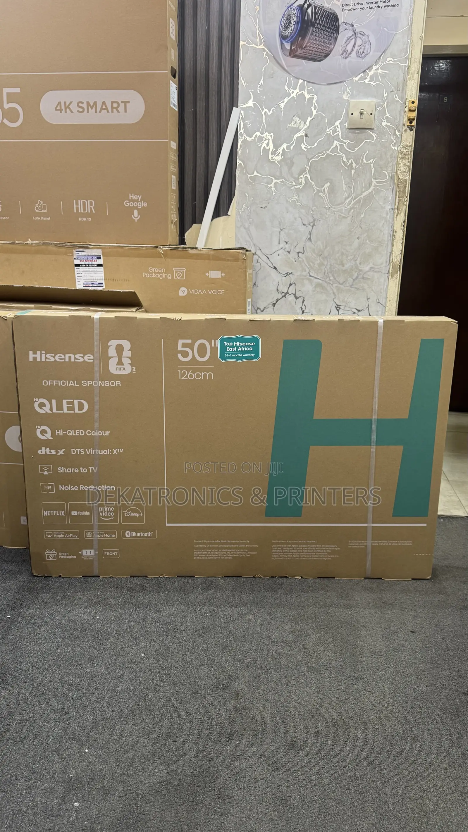Hisense 50 Inch Qled Smart TV (50q5sken)