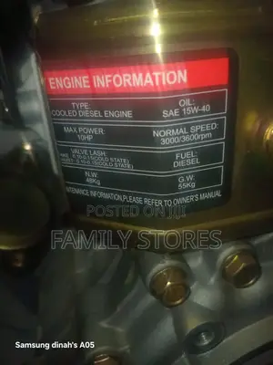 Primo Italy Hl186fa 10hp Air Cooled Diesel Engine