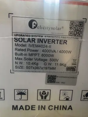 4kva 24v Inverter and 5kwh Lithium Battery 25.6v