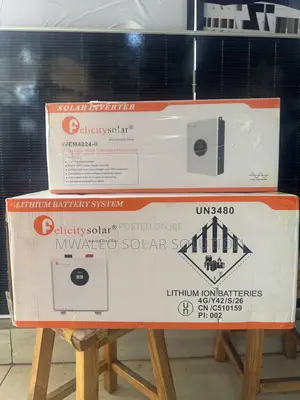 4kva 24v Inverter and 5kwh Lithium Battery 25.6v