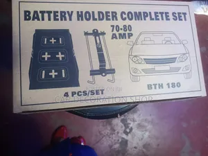 Universal Car Battery Holderset Designed for 70-80amp Battery