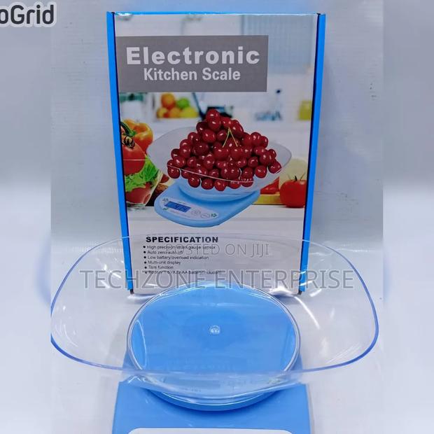 Digital Kitchen Scale With Bowl With Screen Display 