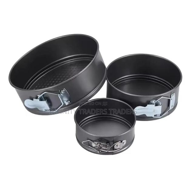 3pcs Cake Moulds Baking Tins