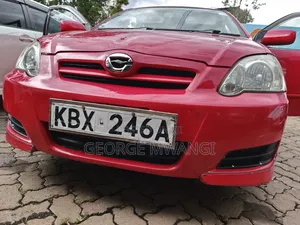 Toyota Allex 2006 Red