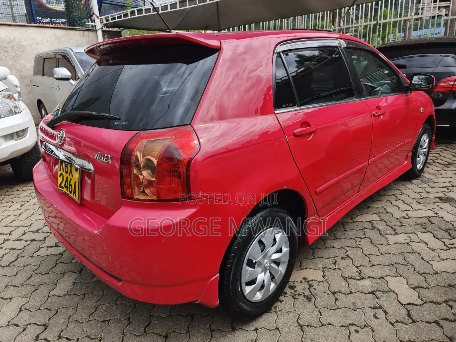 Toyota Allex 2006 Red