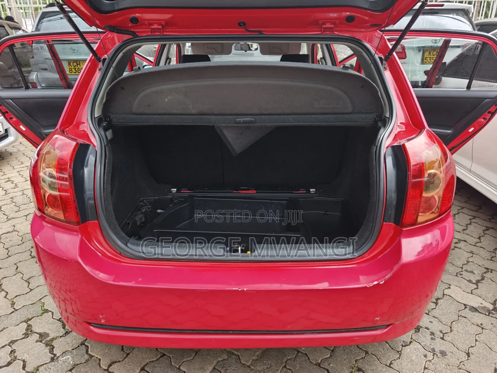 Toyota Allex 2006 Red