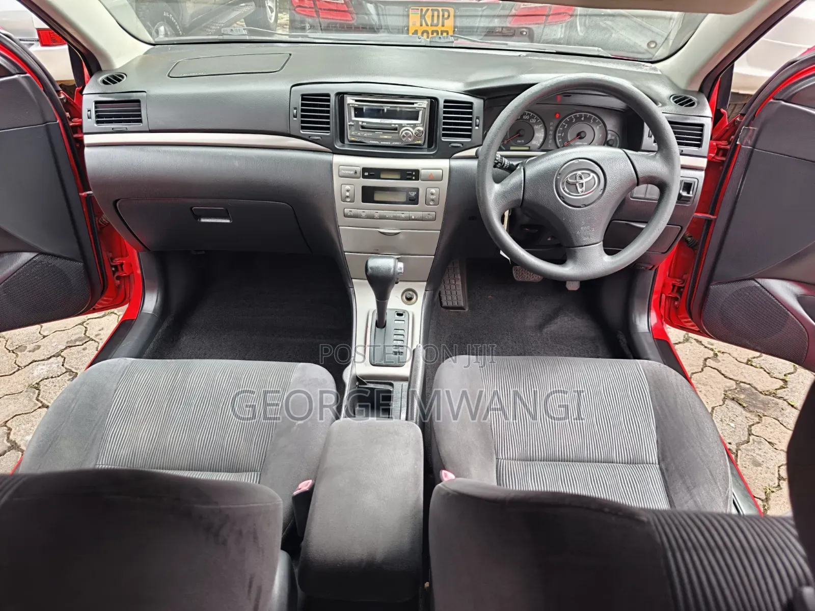 Toyota Allex 2006 Red