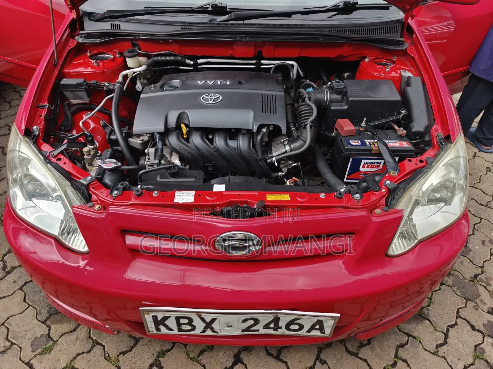 Toyota Allex 2006 Red