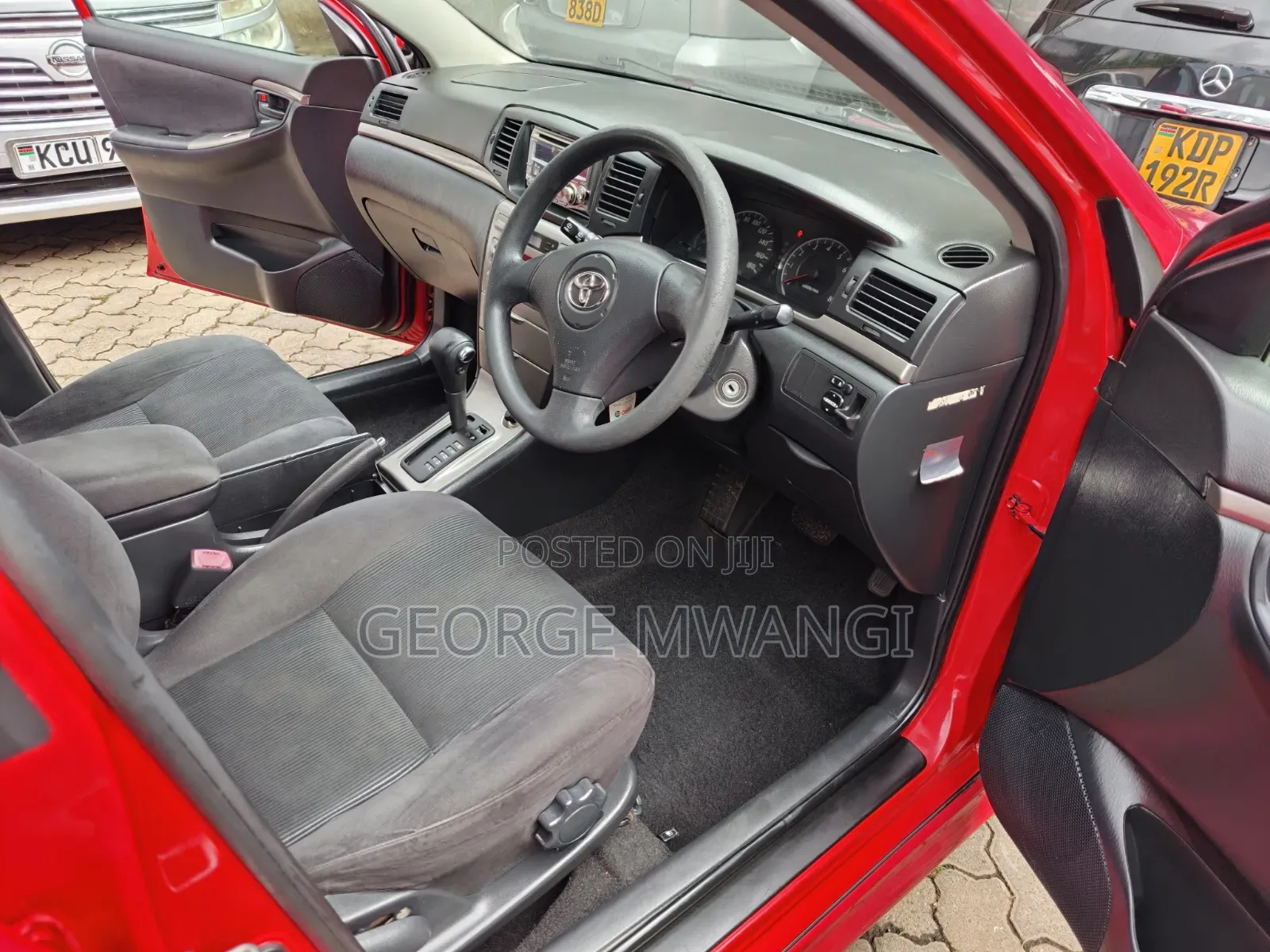 Toyota Allex 2006 Red
