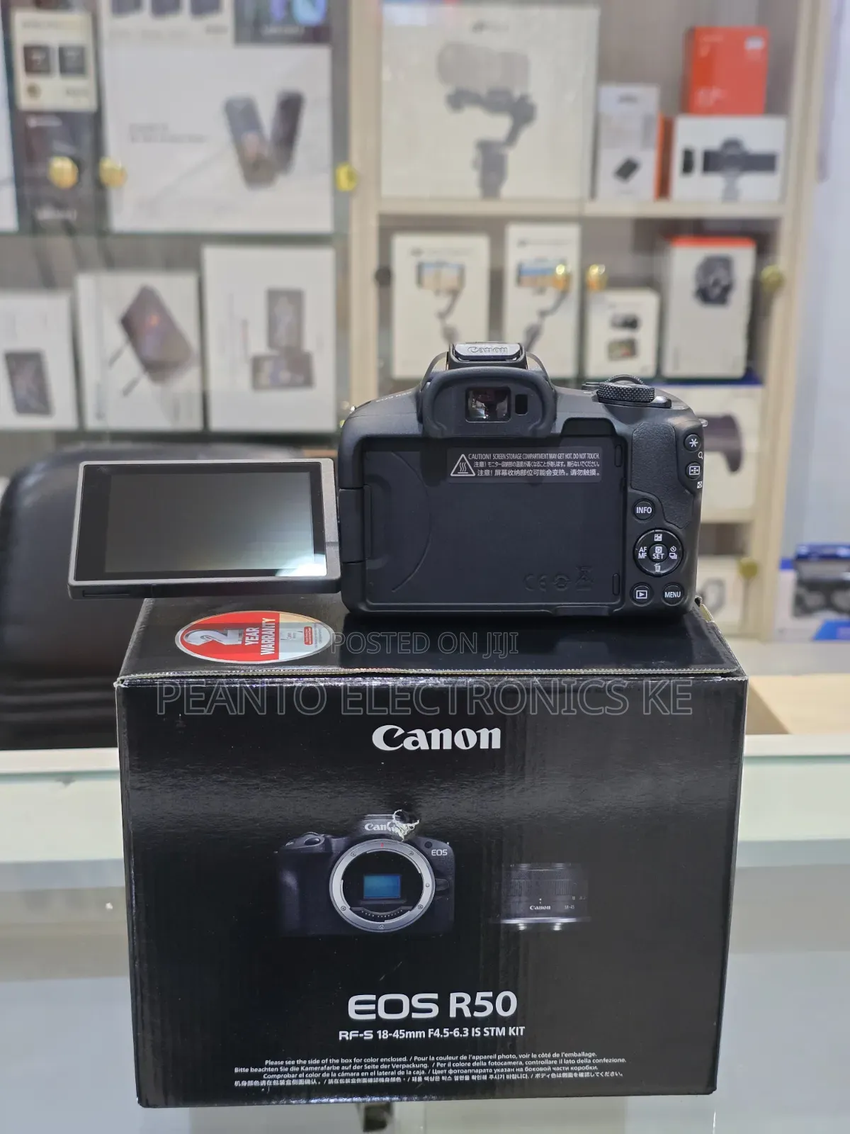 Canon Eos R50 Mirrorless Camera18-45mm Kit