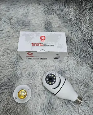 Home Bulb CCTV PTZ Camera Wireless 360 View With Audio Talk